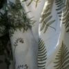 Sanderson kangas Fern Embroidery