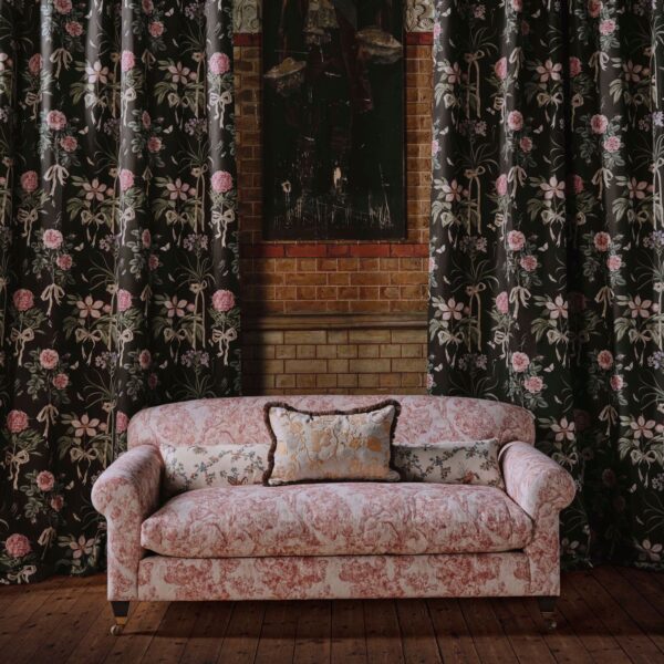 Sanderson kangas Fringed Tulip Toile