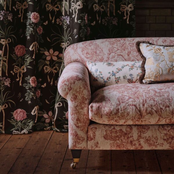Sanderson kangas Fringed Tulip Toile