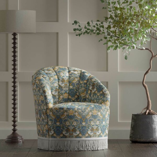 Clarke & Clarke kangas Strawberry Thief