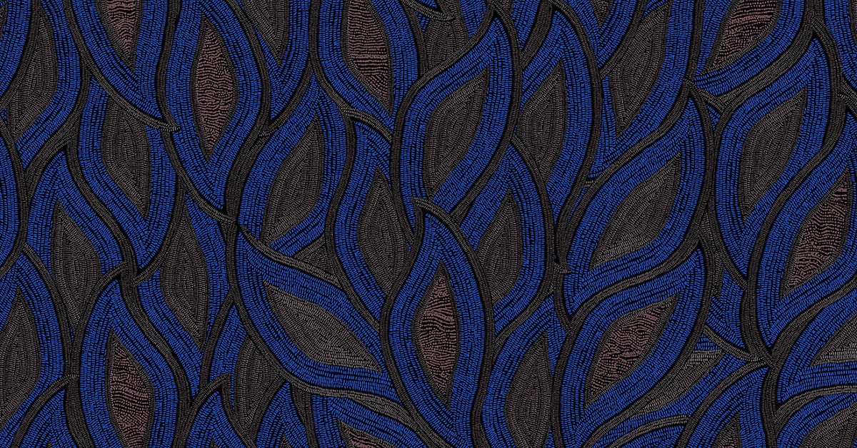 Masureel tapeet Maeva Indigo (70cm)