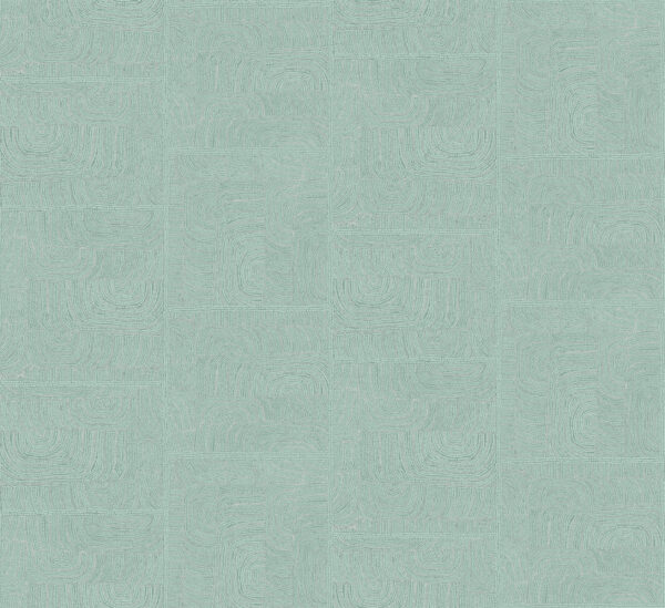 ter501_g Masureel tapeet Tehani Teal (70cm)