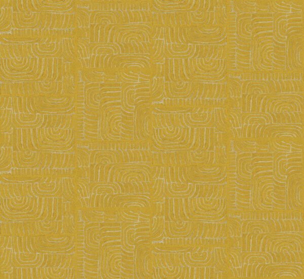 ter503_g Masureel tapeet Tehani Calendula (70cm)