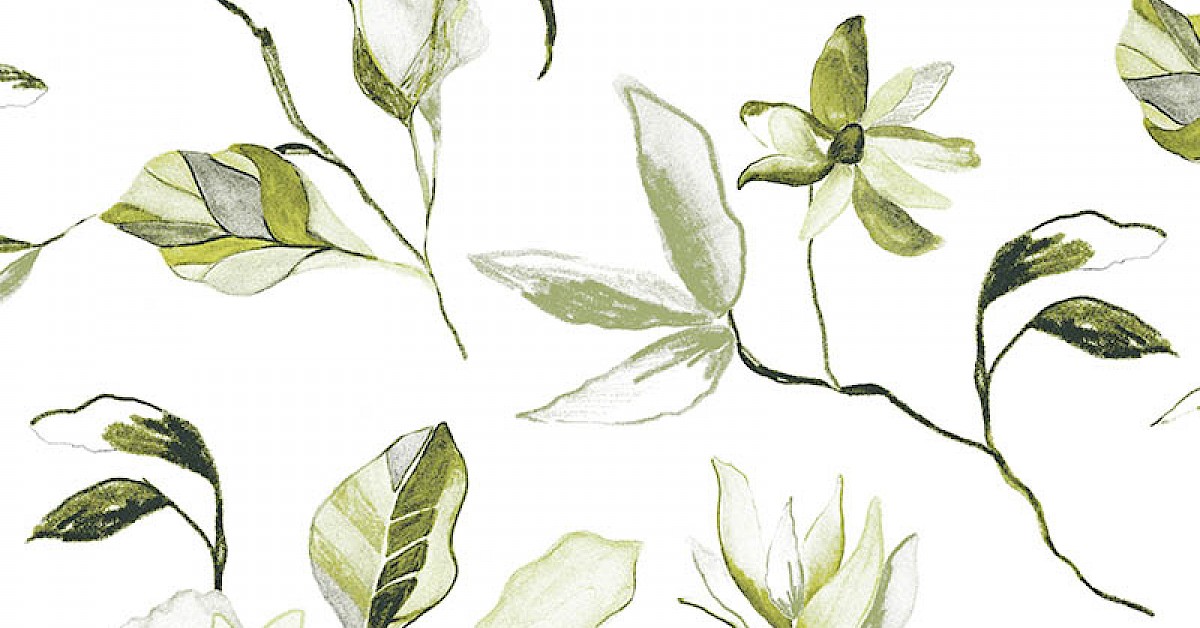 zen003.1200x628 Masureel tapeet Blooming Forest