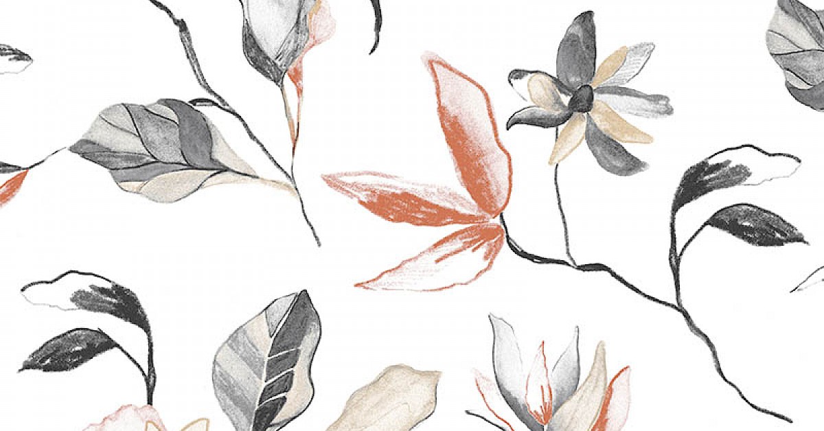 Masureel tapeet Blooming Fire