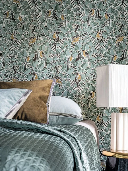 Casamance tapeet Majoliques Celadon