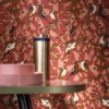 Casamance tapeet Majoliques Blush/Terre De Sienne