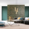 Casamance tapeet Venetie Noir/Dore