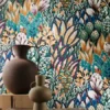 Casamance tapeet Avicennia Fuschia/Ocre
