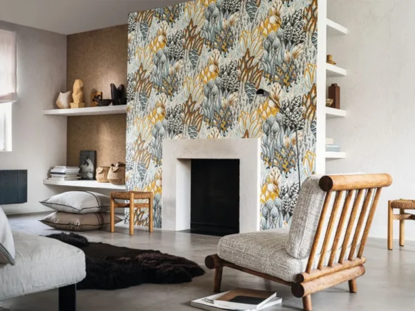 Casamance tapeet Avicennia Gris Celadon