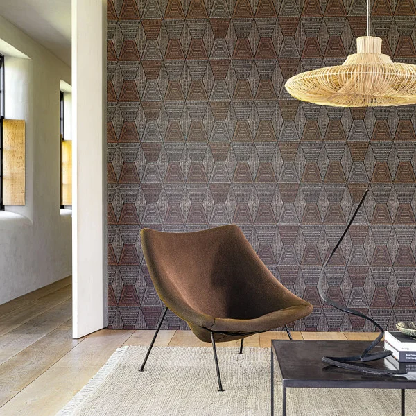 Casamance tapeet Daia Vert Imperial