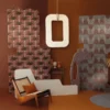 Casamance tapeet Isabelline Perle