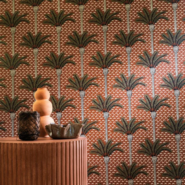 Casamance tapeet Atlas Vert Imperial