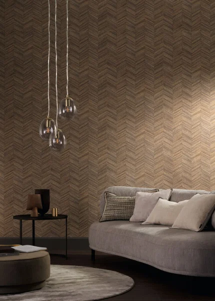 Casamance tapeet Ocotea Sepia