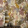 Casamance tapeet Belize Encre/Kaki
