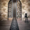 Casamance tapeet Hector Vert