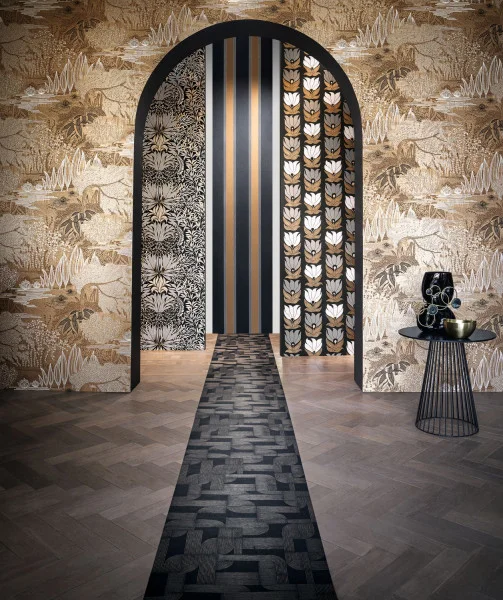 Casamance tapeet Hector Vert