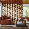 Casamance tapeet Sonia Anthracite/Mordoré