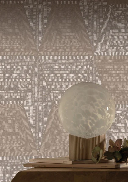 Casamance tapeet Daia Taupe