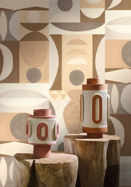 Casamance tapeet Auguste Latte