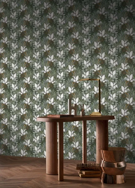 Casamance tapeet Tigris Blanc/Gris