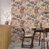 Casamance tapeet Posidonie Terracotta