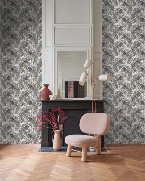 Casamance tapeet Tigris Blanc/Gris