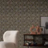 Casamance tapeet Palmeta Noir/Dore