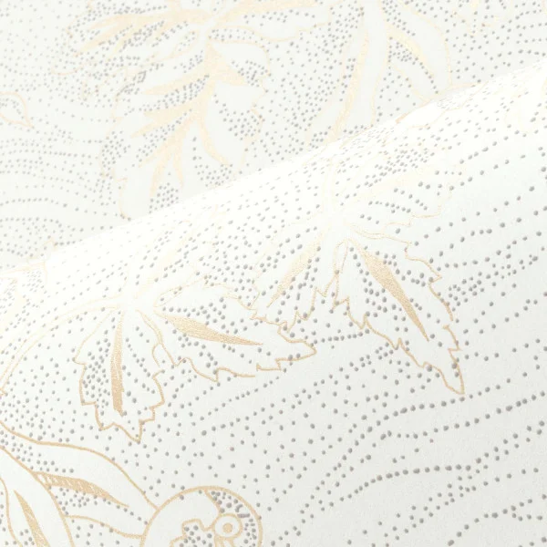 Casamance tapeet Mirador Blanc/Doré