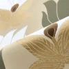 Casamance tapeet Dauphine Grege/Vert Argile