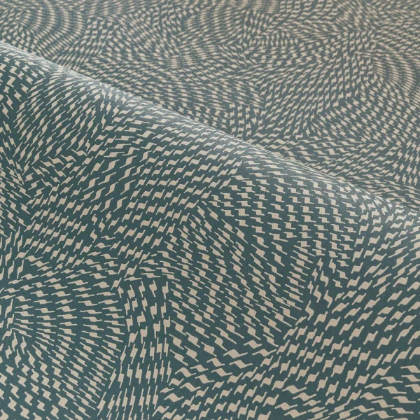 Casamance tapeet Passy Vert De Gris Foncé/Beige