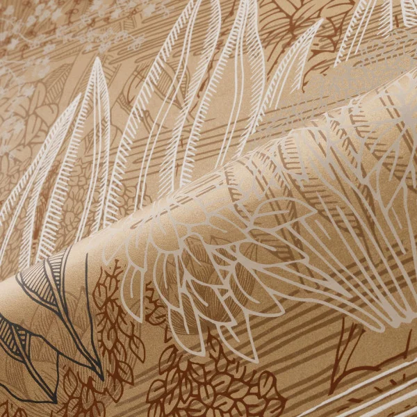 Casamance tapeet Jasmin Grege/Vert Argile