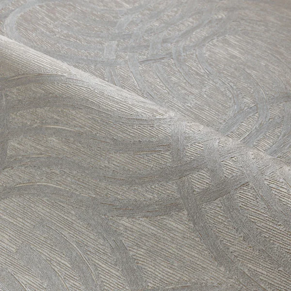Casamance tapeet Auraria Taupe/Argenté