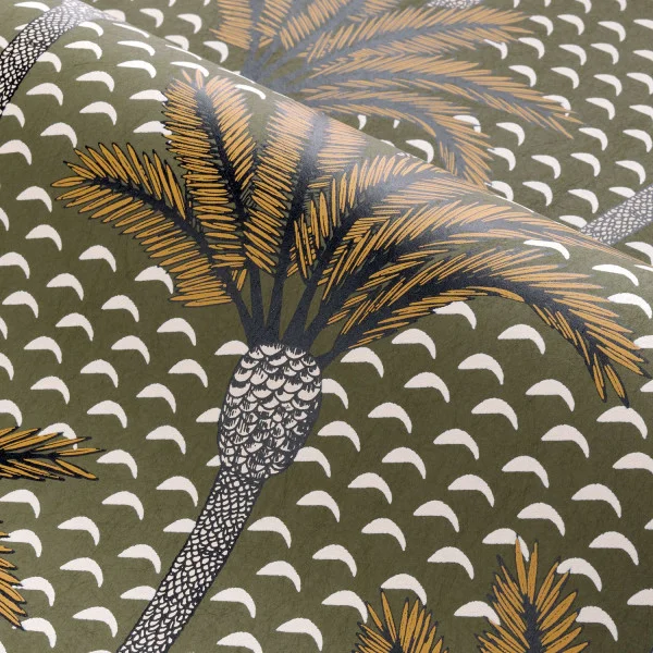 Casamance tapeet Atlas Kaki