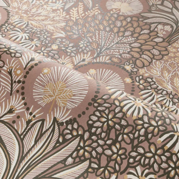 Casamance tapeet Persee Vieux Rose