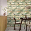 Casamance tapeet Cap Ferret Céladon/Ambre