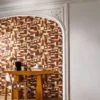 Casamance tapeet Gourna Ocre/Doré