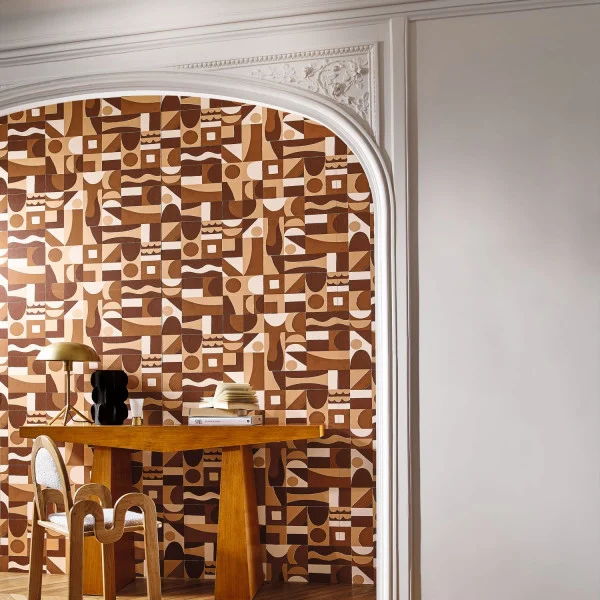 Casamance tapeet Gourna Ocre/Doré