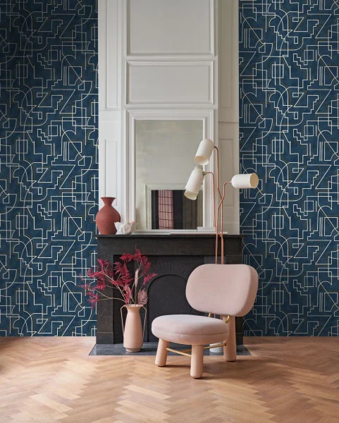 Casamance tapeet Alexander Marine