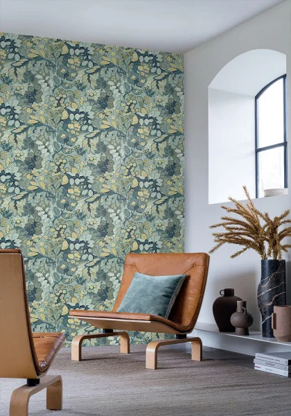 Casamance tapeet Belle De Nuit Celadon