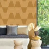 Casamance tapeet Daia Ocre
