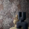 Casamance tapeet Borromee Marine/Rose
