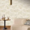 Casamance tapeet Mirador Blanc/Doré