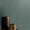 Casamance tapeet Passy Vert De Gris Foncé/Beige