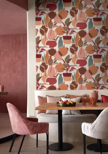 Casamance tapeet Vallauris Orangegrenta/Orange Brulée
