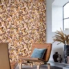 Casamance tapeet Plongeon Ocre/Nude