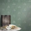 Casamance tapeet Méroé Lichen/Doré