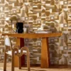 Casamance tapeet Gourna Ocre/Doré