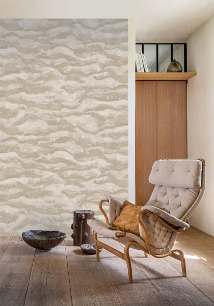Casamance tapeet Sohar Blanc/Dore