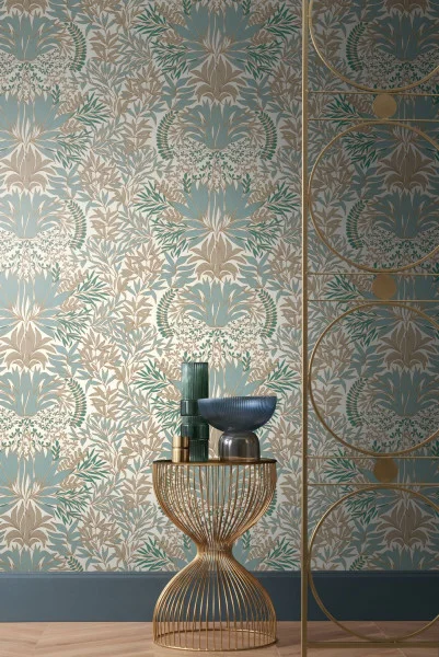 Casamance tapeet Chardon Blanc/Opaline